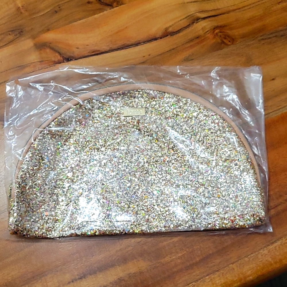 Sparkly Tarte Makeup Bag